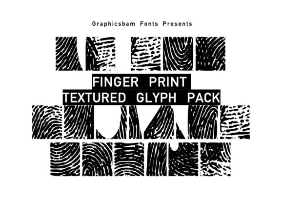 Adding Organic Texture: The Finger Prints Glyph Font