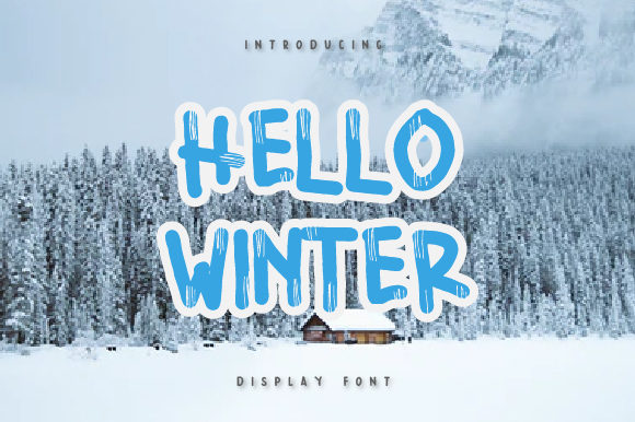 Bring Your Cold-Weather Projects to Life with Hello Winter Font
