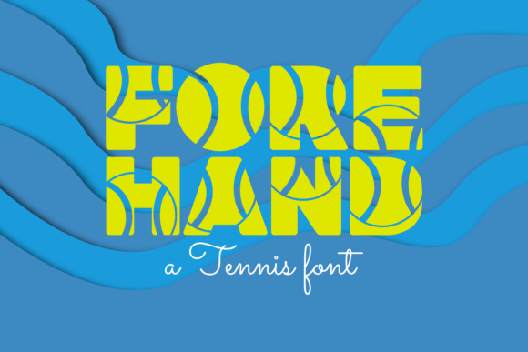 Forehand Font: The Artistic Edge Your Brand Needs