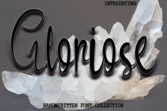 Gloriose Font: A Dry Scratch Style with Surprising Versatility