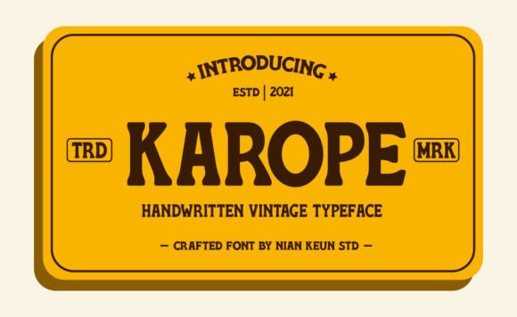 Karepo Font: A Dynamic Serif for Modern Design