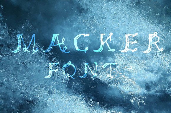 Macker Font: A Handwritten Typeface with Authentic Character