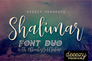 Shalimar Font Duo: Your Go-To for Vintage & Grunge Style