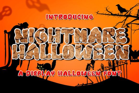 Spook Up Your Projects with Nightmare Halloween Font