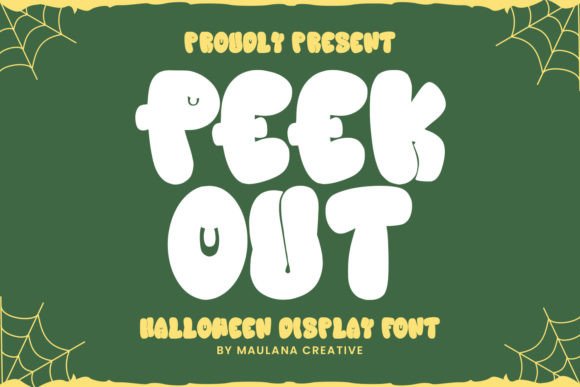 Why Peek Out Font Feels Like a Celebration in Every Letter