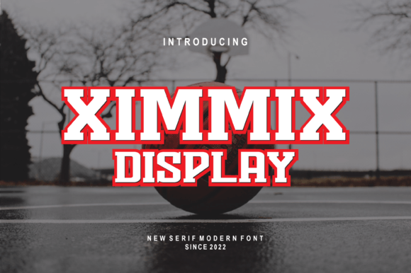 Ximmix Display: A Serif Font with Modern Charm